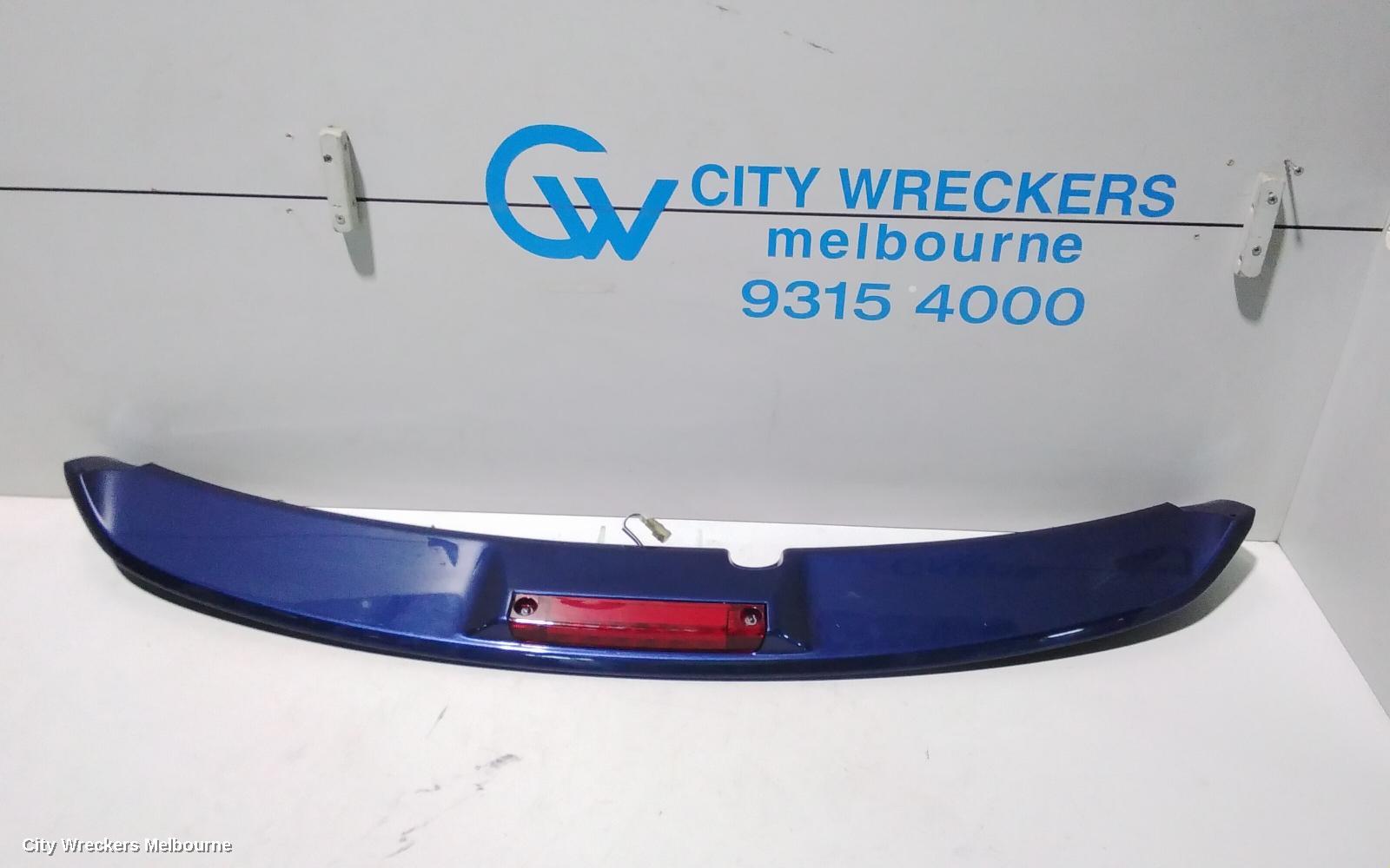 SUZUKI BALENO REAR SPOILER, TAILGATE, EW, 04/2016 ONWARDS