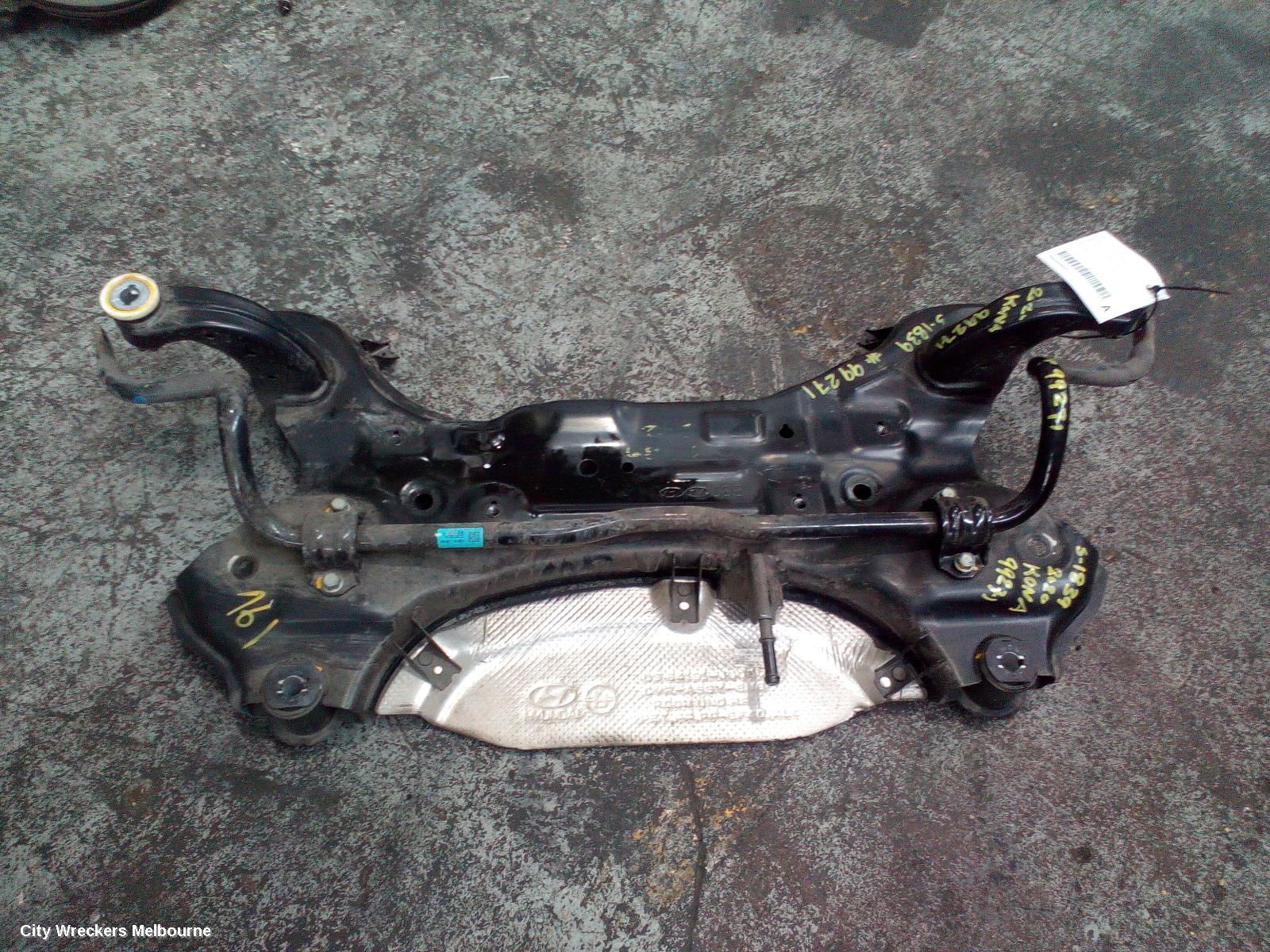 HYUNDAI KONA FRT XMEMBER/CRADLE, 2.0, PETROL, CROSSMEMBER, OS, 09/2017 ONWARDS