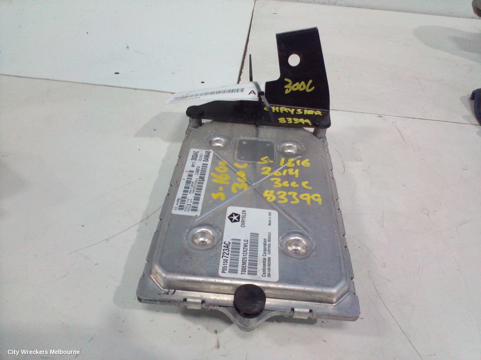 CHRYSLER 300C ECU, ENGINE ECU, 3.6, PETROL, ECU ONLY, LX, 07/2012 ONWARDS