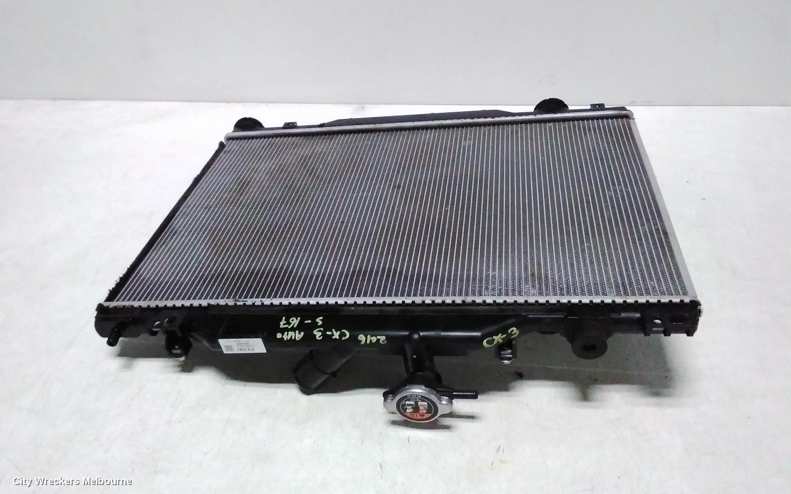 MAZDA CX3 RADIATOR, AUTO, 2.0, PETROL, DK, 03/2015 ONWARDS