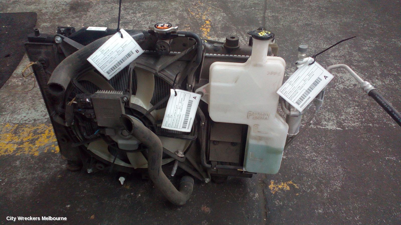 MAZDA CX3 RADIATOR, AUTO, 2.0, PETROL, DK, 03/2015 ONWARDS
