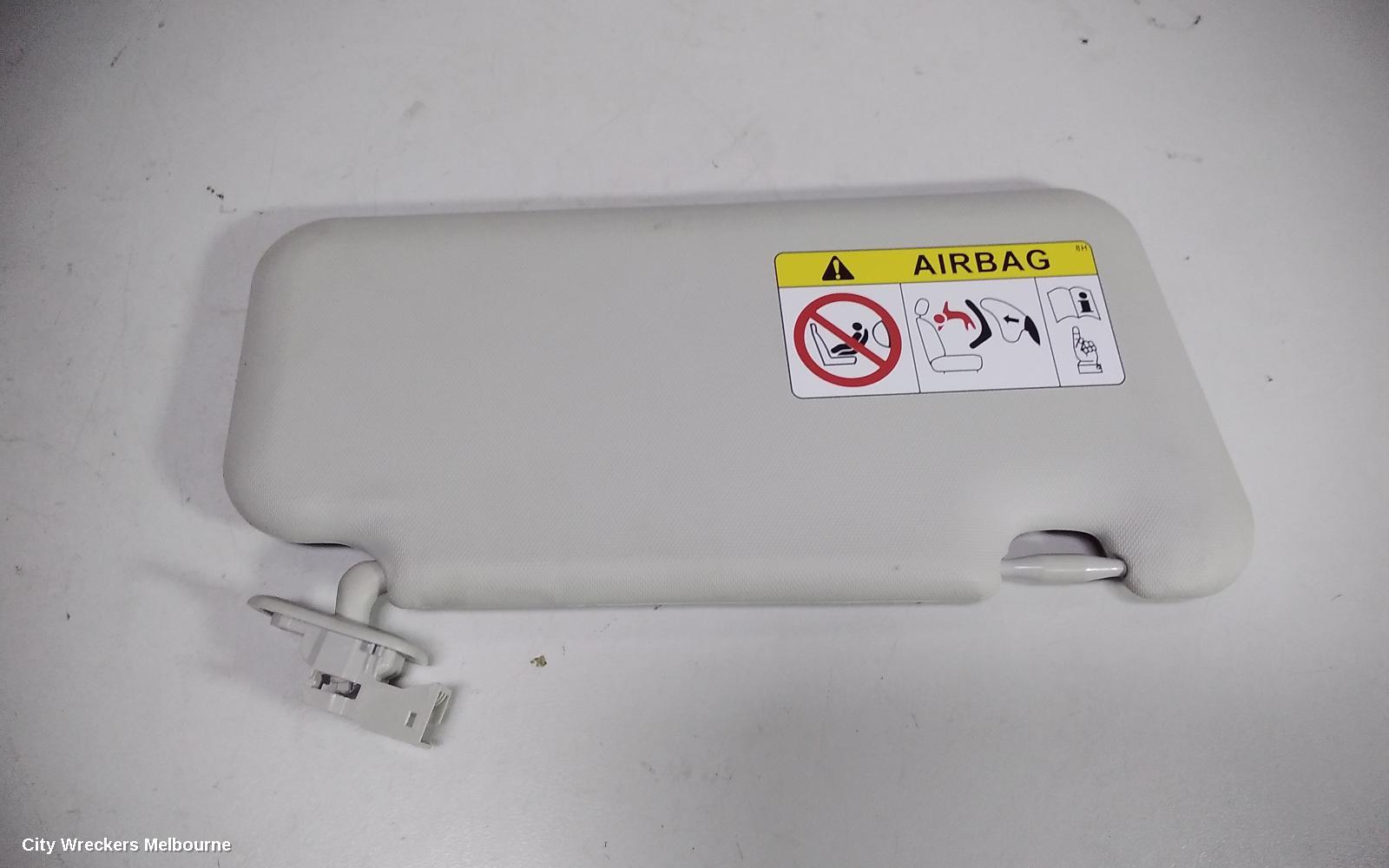 MAZDA CX3 SUNVISOR, DK, LH SIDE, 03/2015 ONWARDS