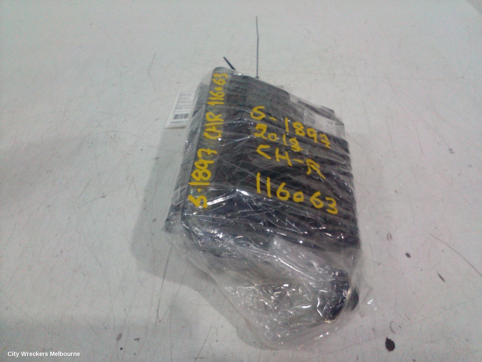 TOYOTA C-HR ECU, ENGINE ECU, 1.2, PETROL, ECU ONLY, GEN 1, 12/2016 ONWARDS