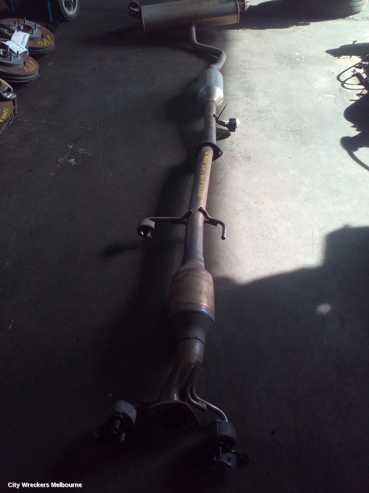 TOYOTA C-HR CATALYTIC CONVERTER, UNDER CAR-CAT TYPE, 1.2, PETROL, GEN 1, 12/2016 ONWARDS