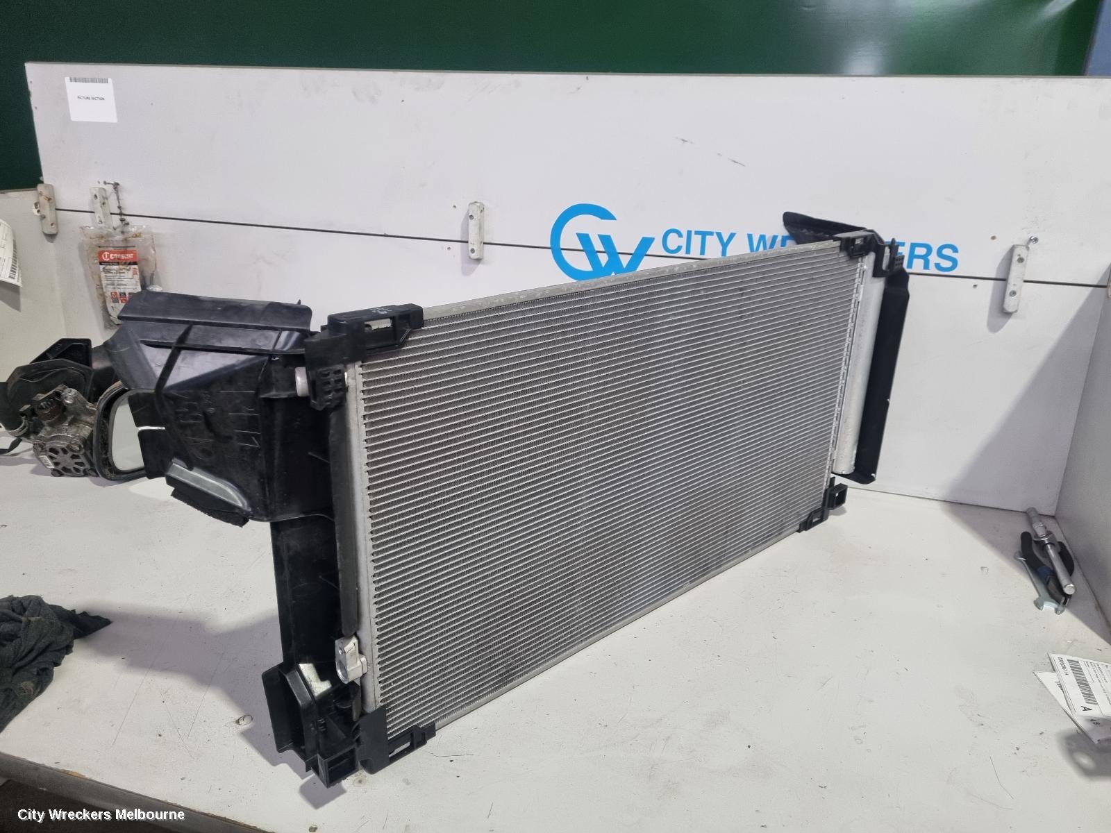 TOYOTA C-HR A/C CONDENSER, GEN 1, 1.2, 8NR-FTS, PETROL, 12/2016 ONWARDS