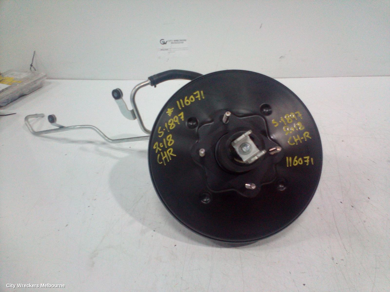 TOYOTA C-HR BRAKE BOOSTER, GEN 1, PETROL, 1.2, 12/2016 ONWARDS
