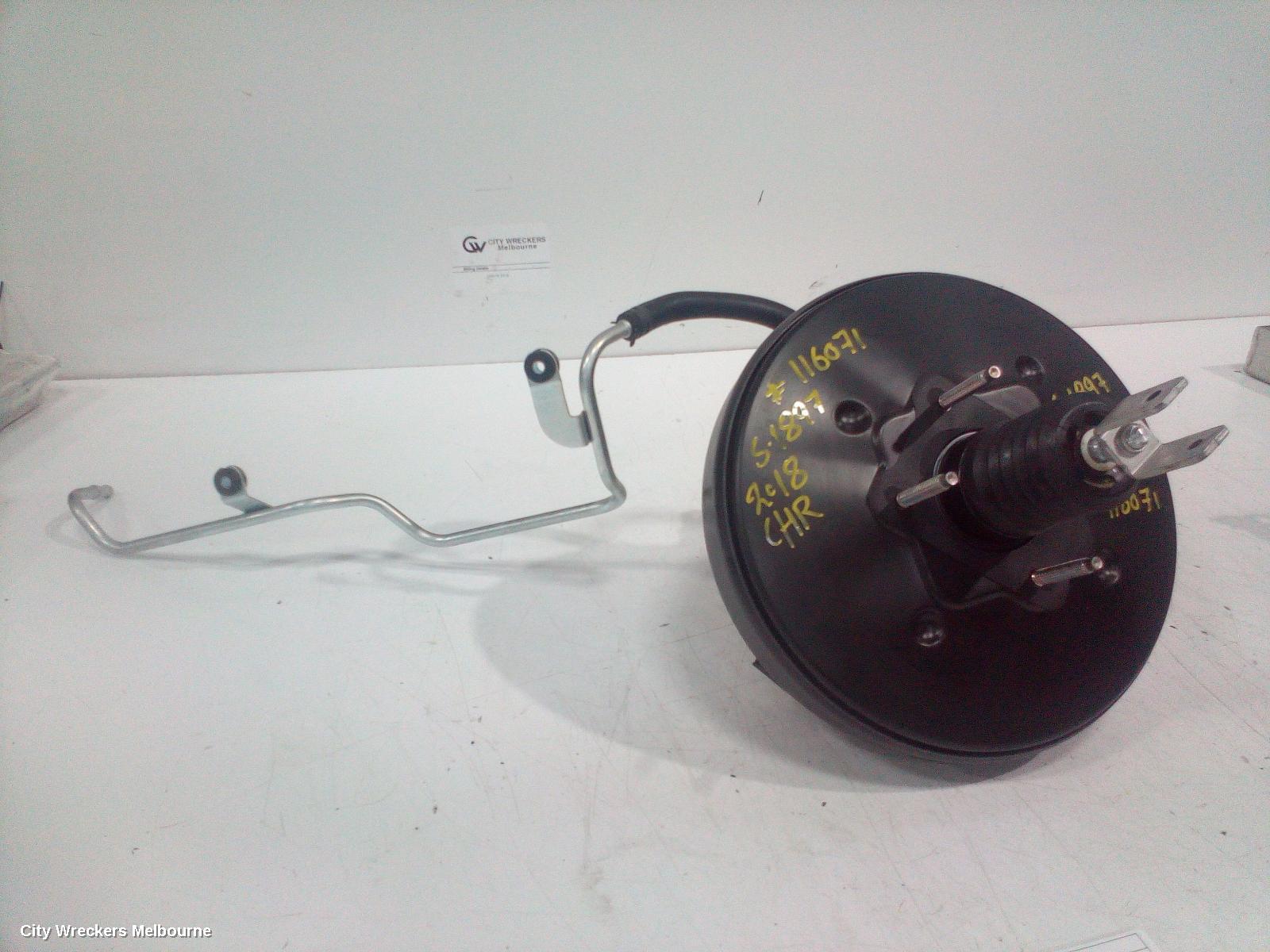 TOYOTA C-HR BRAKE BOOSTER, GEN 1, PETROL, 1.2, 12/2016 ONWARDS
