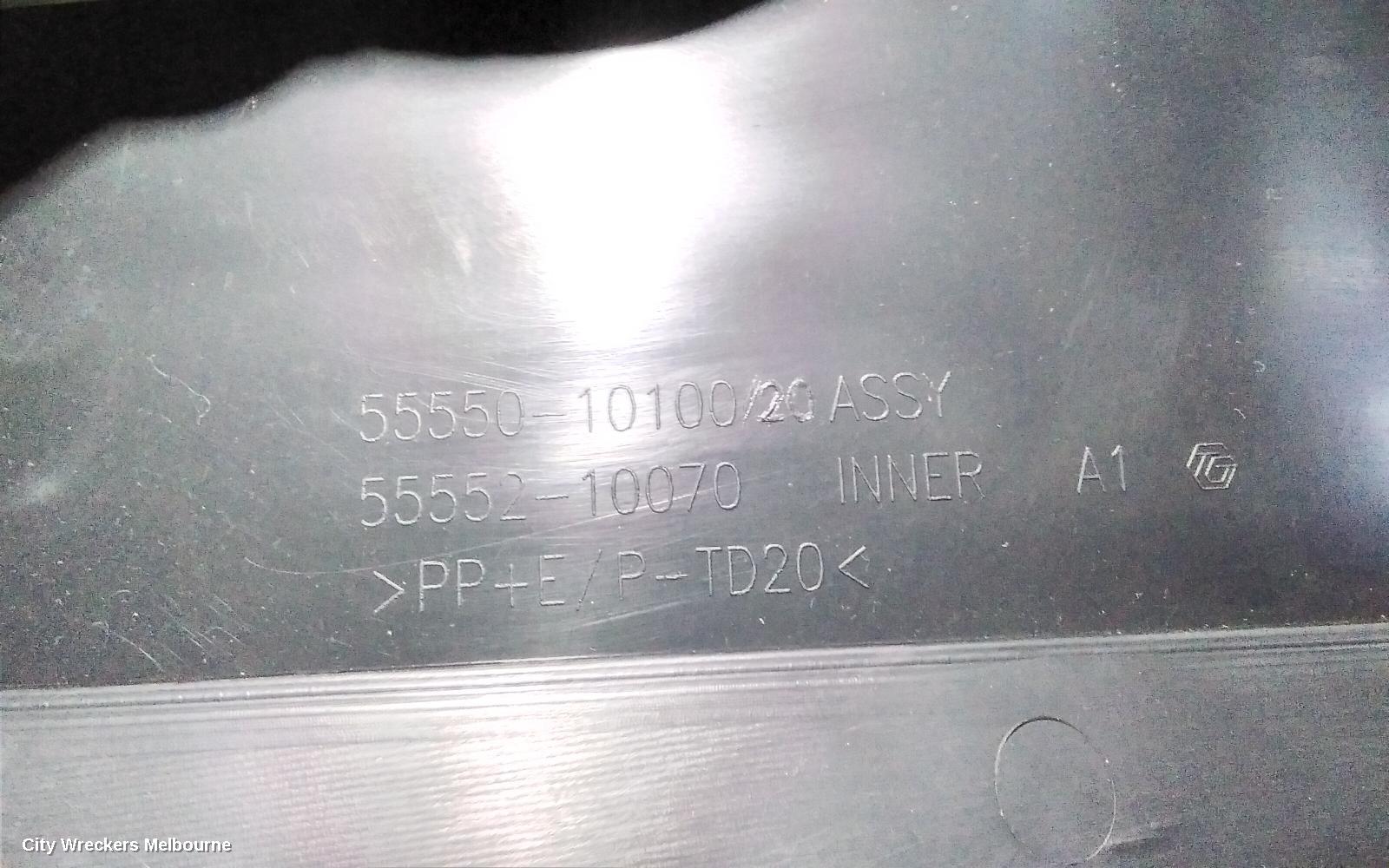 TOYOTA C-HR GLOVE BOX, GEN 1, 12/2016 - 09/2023