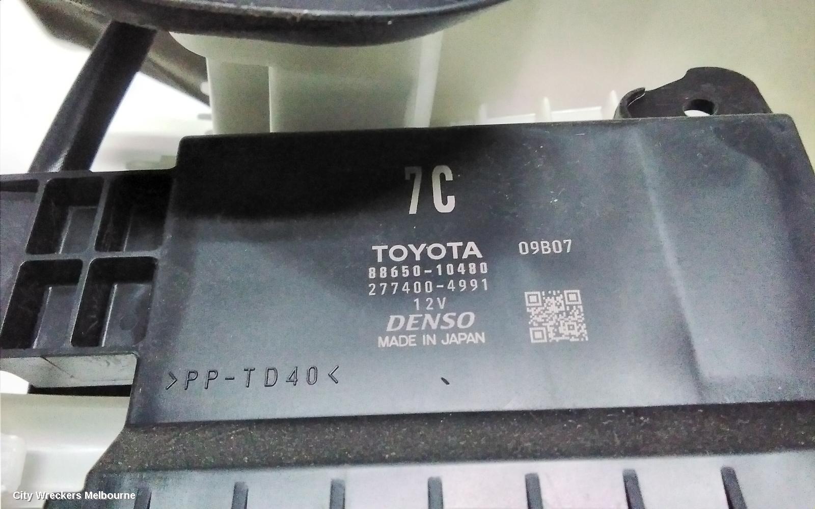 TOYOTA C-HR HEATER CORE/BOX, PETROL, 1.2, NGX10R/NGX50R, 12/2016 ONWARDS