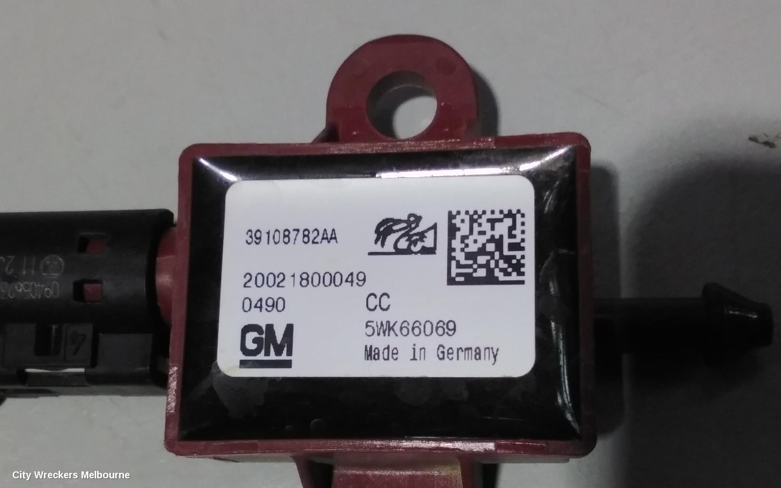 HOLDEN COMMODORE, ZB, 10/2017 - 12/2020, CRUSH SENSOR FRONT  COMPLATE WITH WIRING LOOM REFER TO PHOTOS: 83420