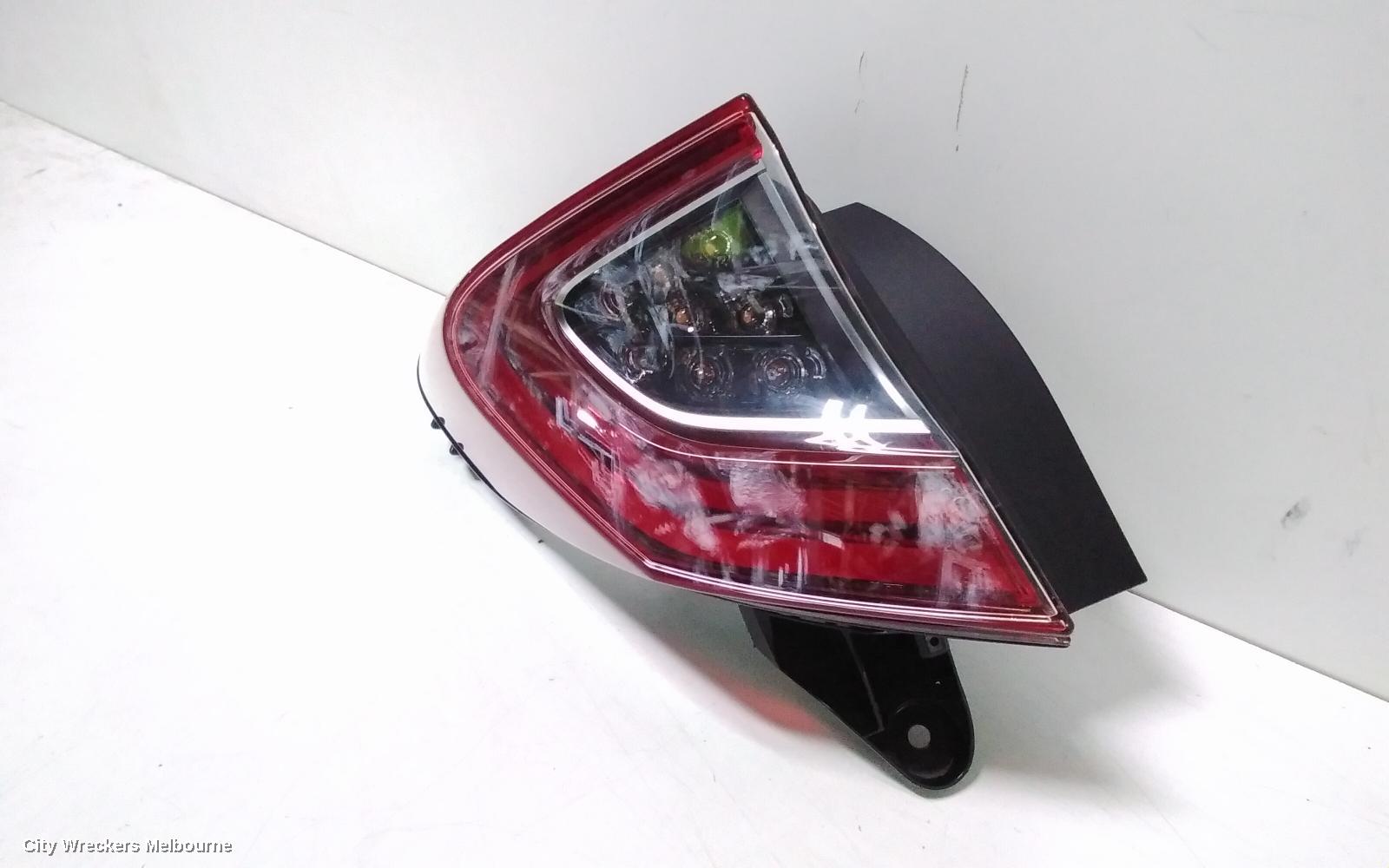 TOYOTA C-HR LEFT TAILLIGHT, GEN 1, LED TYPE, GREY TYPE SURROUND, 12/2016 - 09/2019