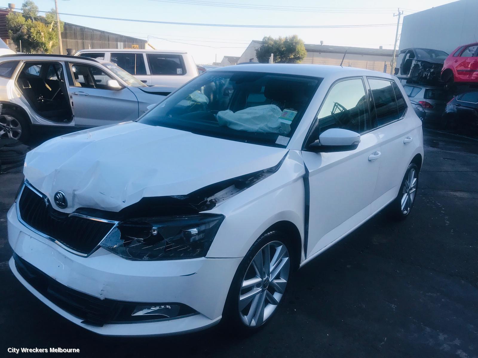 SKODA FABIA RIGHT FRONT STRUT, NJ, HATCH/WAGON, 01/2015 ONWARDS