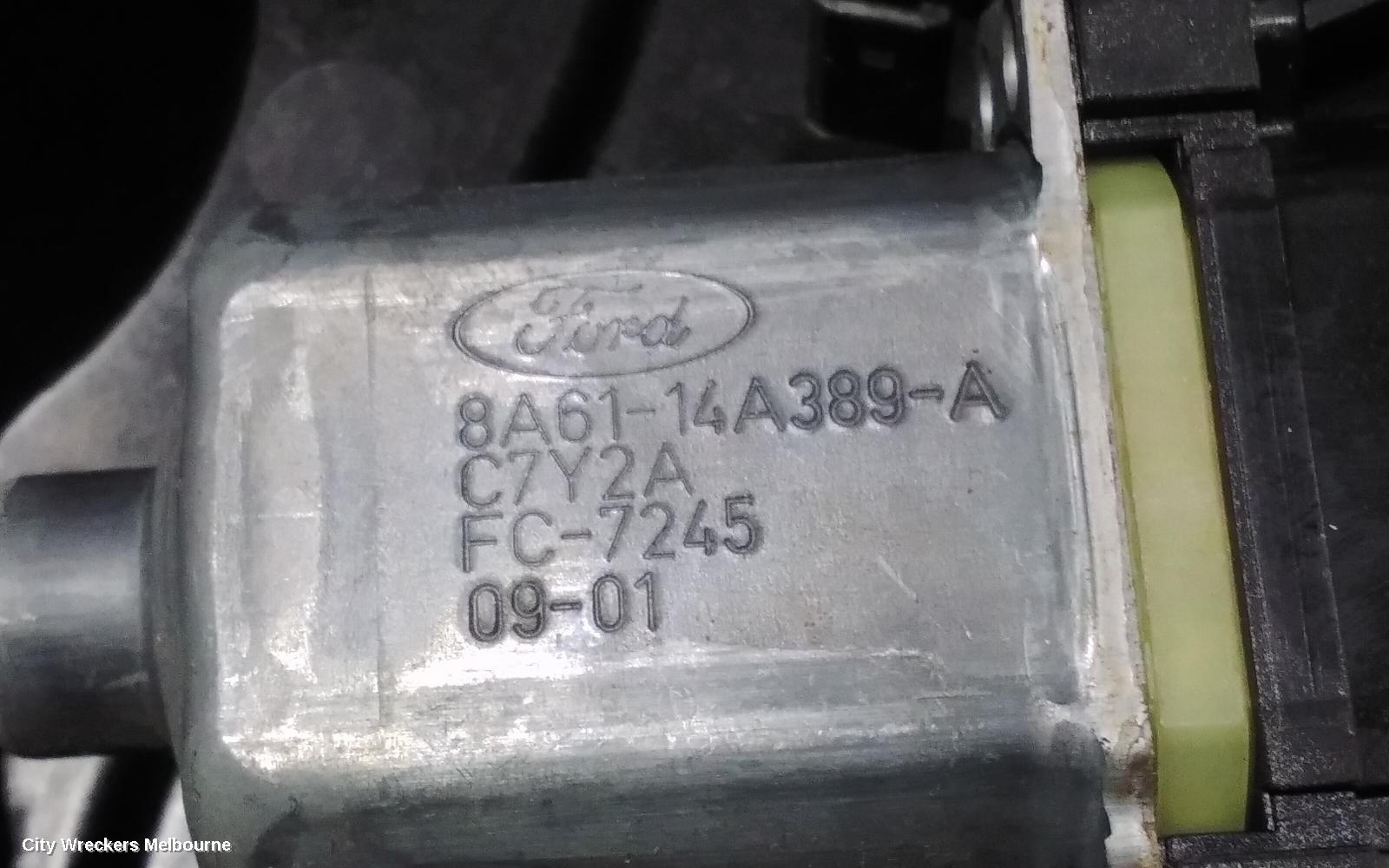 FORD FIESTA LEFT FRONT WINDOW REG/MOTOR, WS, 3DR HATCH, 07/2008 - 12/2012