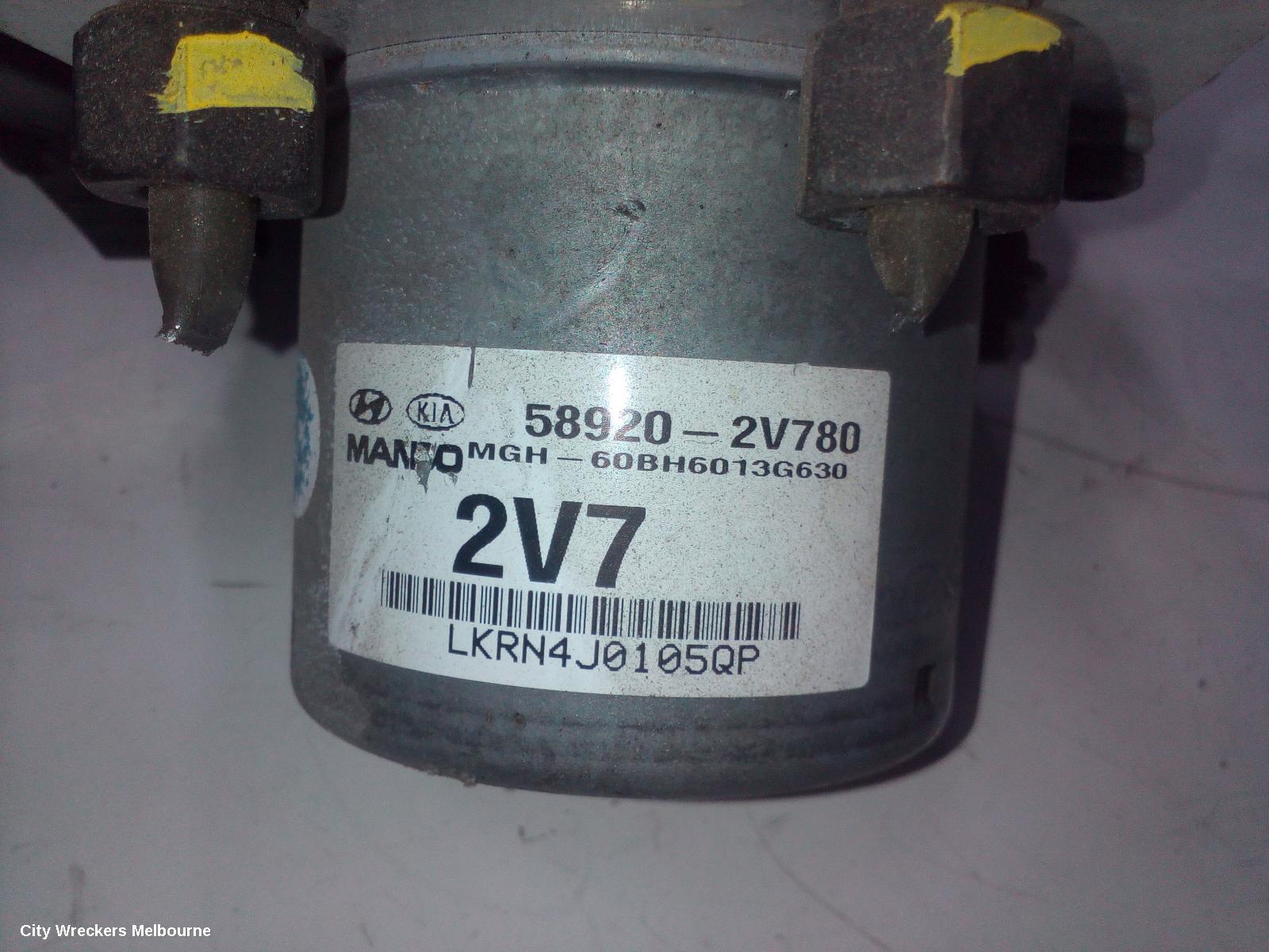 HYUNDAI VELOSTER ABS PUMP/MODULATOR, FS, TURBO, 05/2015 - 02/2018