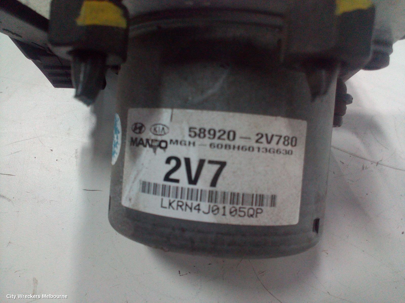 HYUNDAI VELOSTER ABS PUMP/MODULATOR, FS, TURBO, 05/2015 - 02/2018