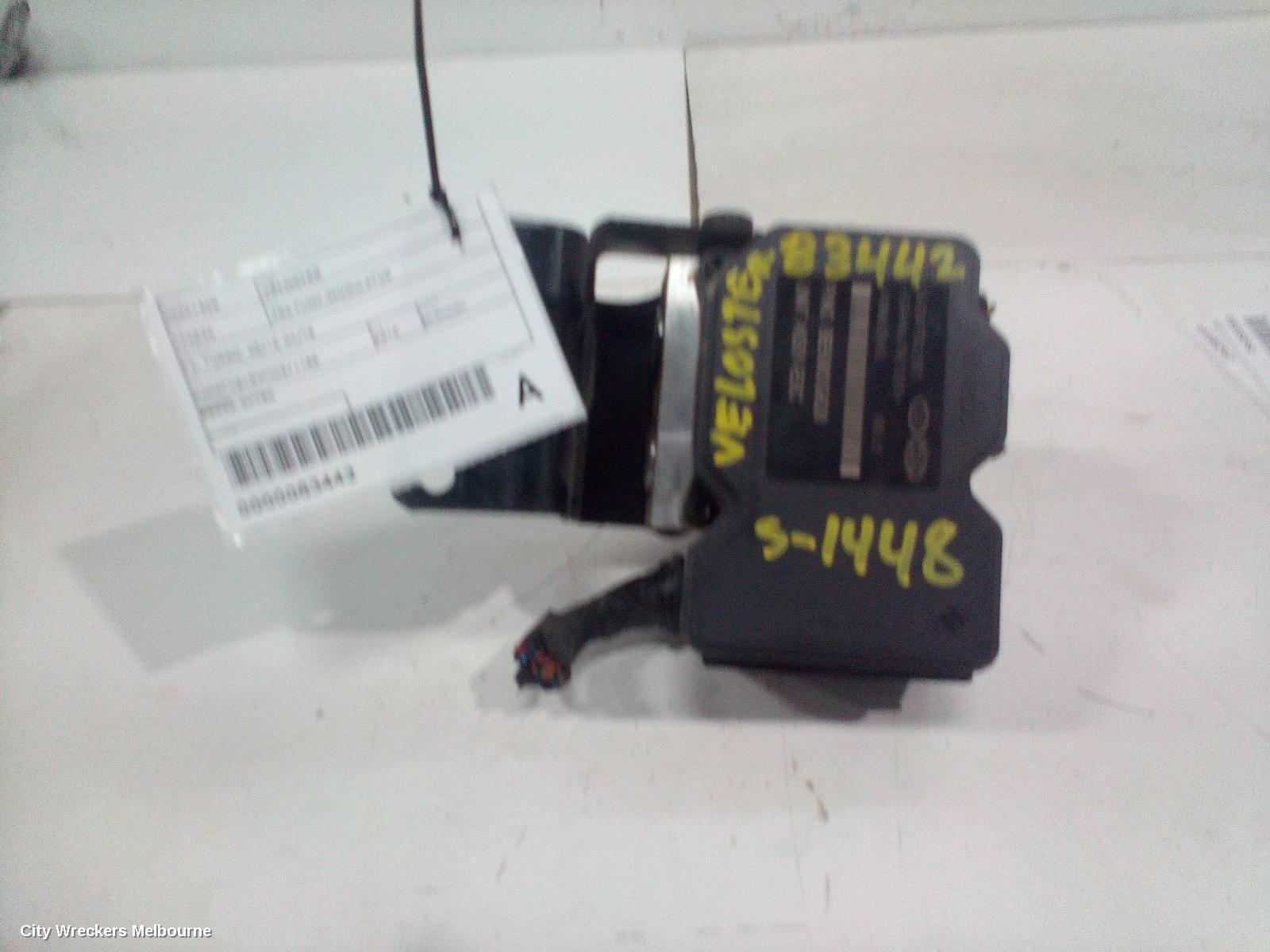 HYUNDAI VELOSTER ABS PUMP/MODULATOR, FS, TURBO, 05/2015 - 02/2018