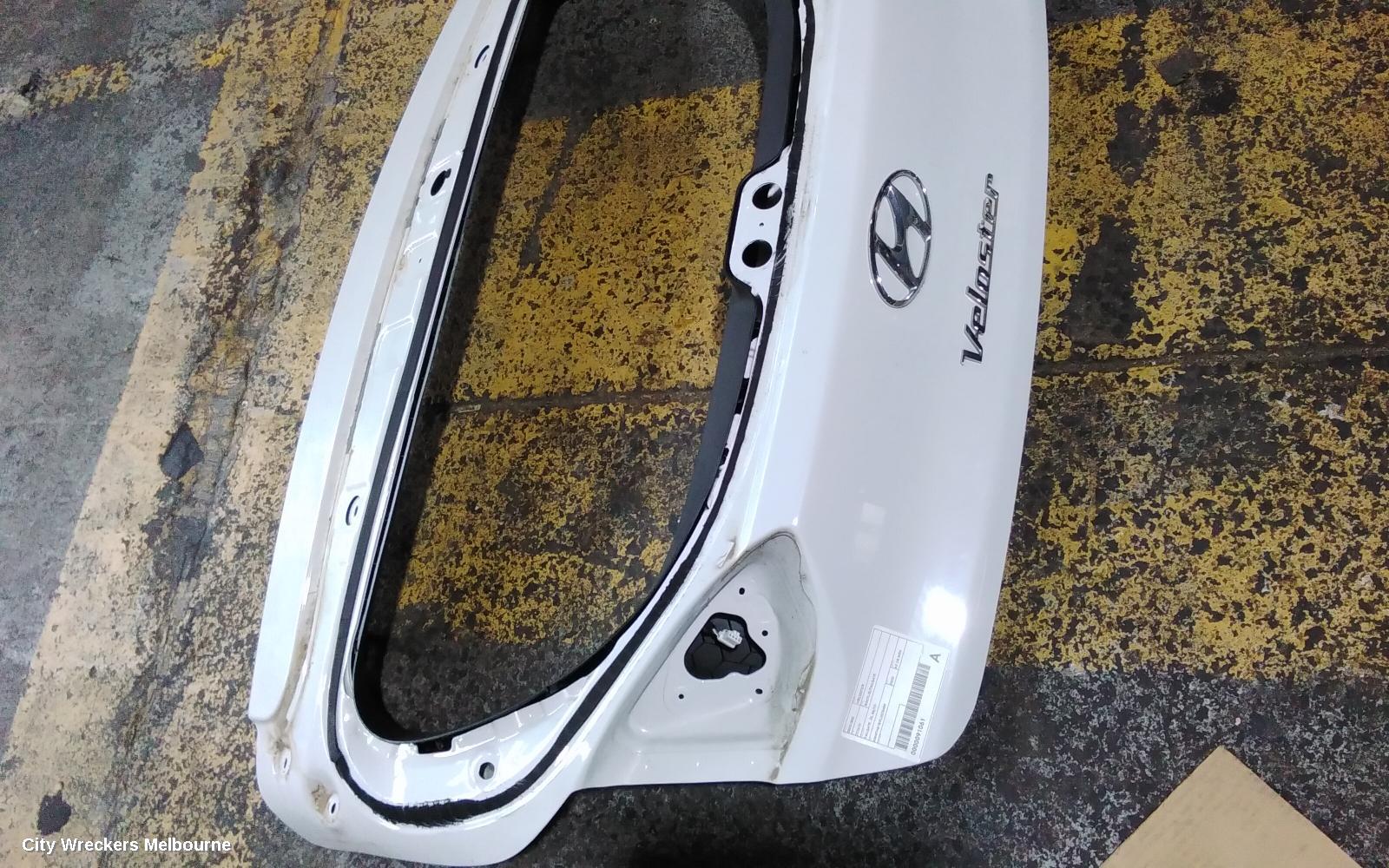 HYUNDAI VELOSTER BOOTLID/TAILGATE, TAILGATE, JS, 08/2019 ONWARDS