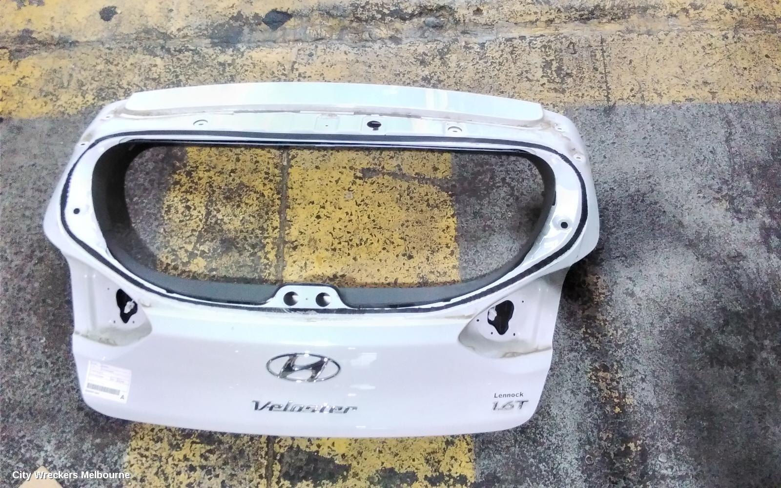 HYUNDAI VELOSTER BOOTLID/TAILGATE, TAILGATE, JS, 08/2019 ONWARDS