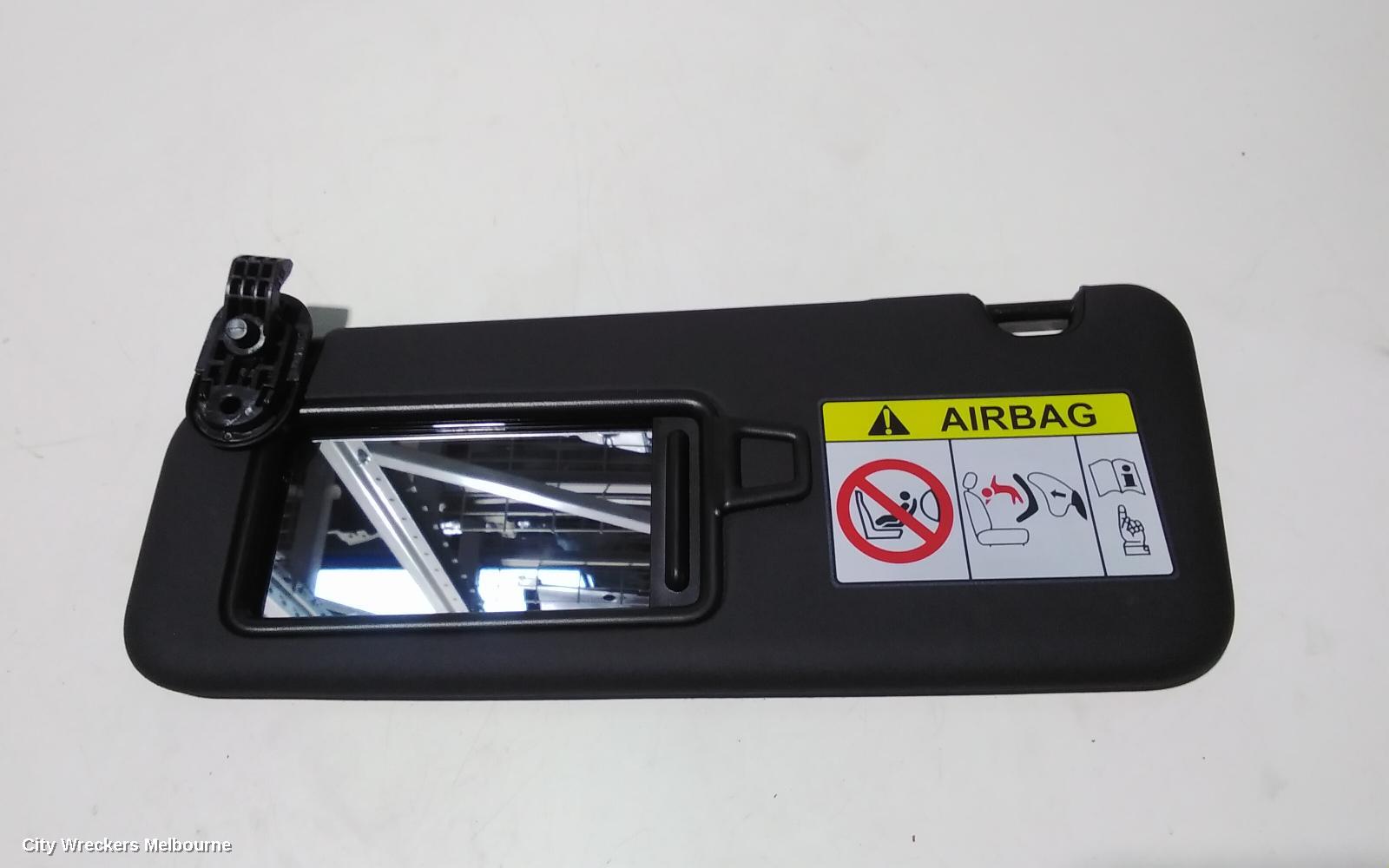 HYUNDAI VELOSTER SUNVISOR, JS, LH SIDE, 06/2019 - 07/2021