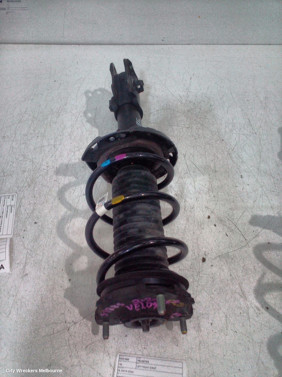 HYUNDAI VELOSTER LEFT FRONT STRUT, JS, 09/2019 - 07/2021