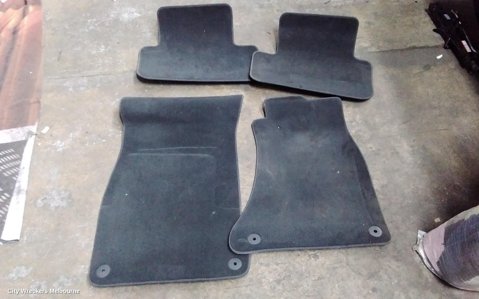 AUDI A4 FLOOR MATS, B8 8K, 07/2012 - 09/2015