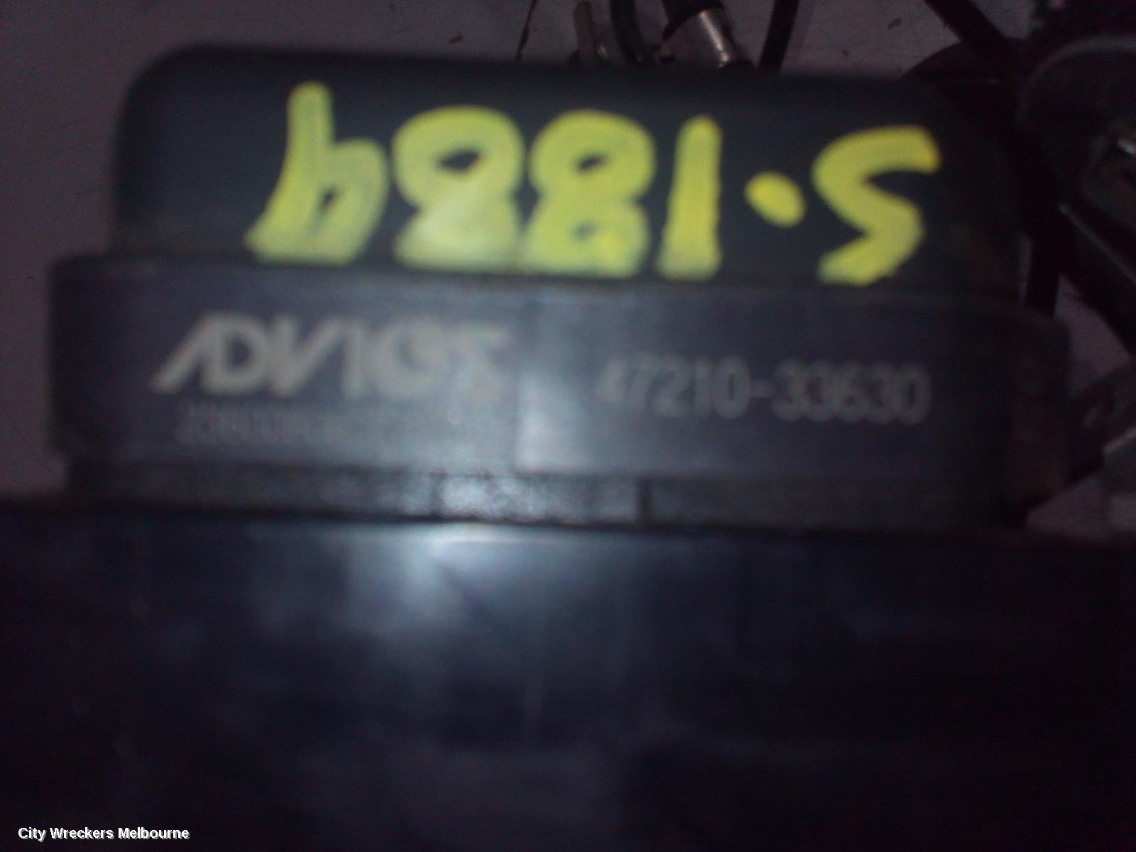 TOYOTA CAMRY ABS PUMP/MODULATOR, ABS BOOSTER PUMP ASSY, XV70, 09/2017 ONWARDS