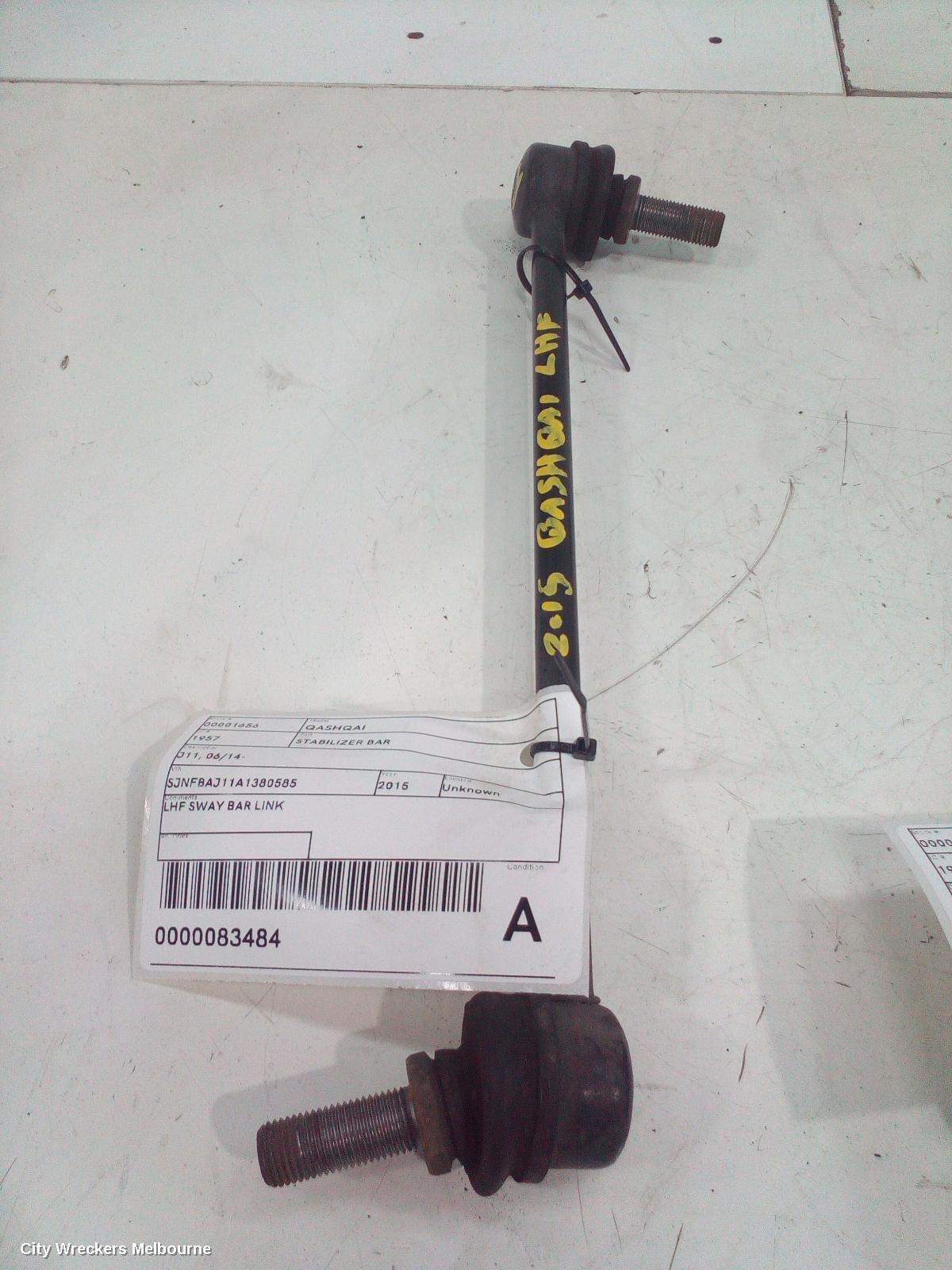 NISSAN QASHQAI STABILISER BAR, J11, 12/2013 - 07/2021