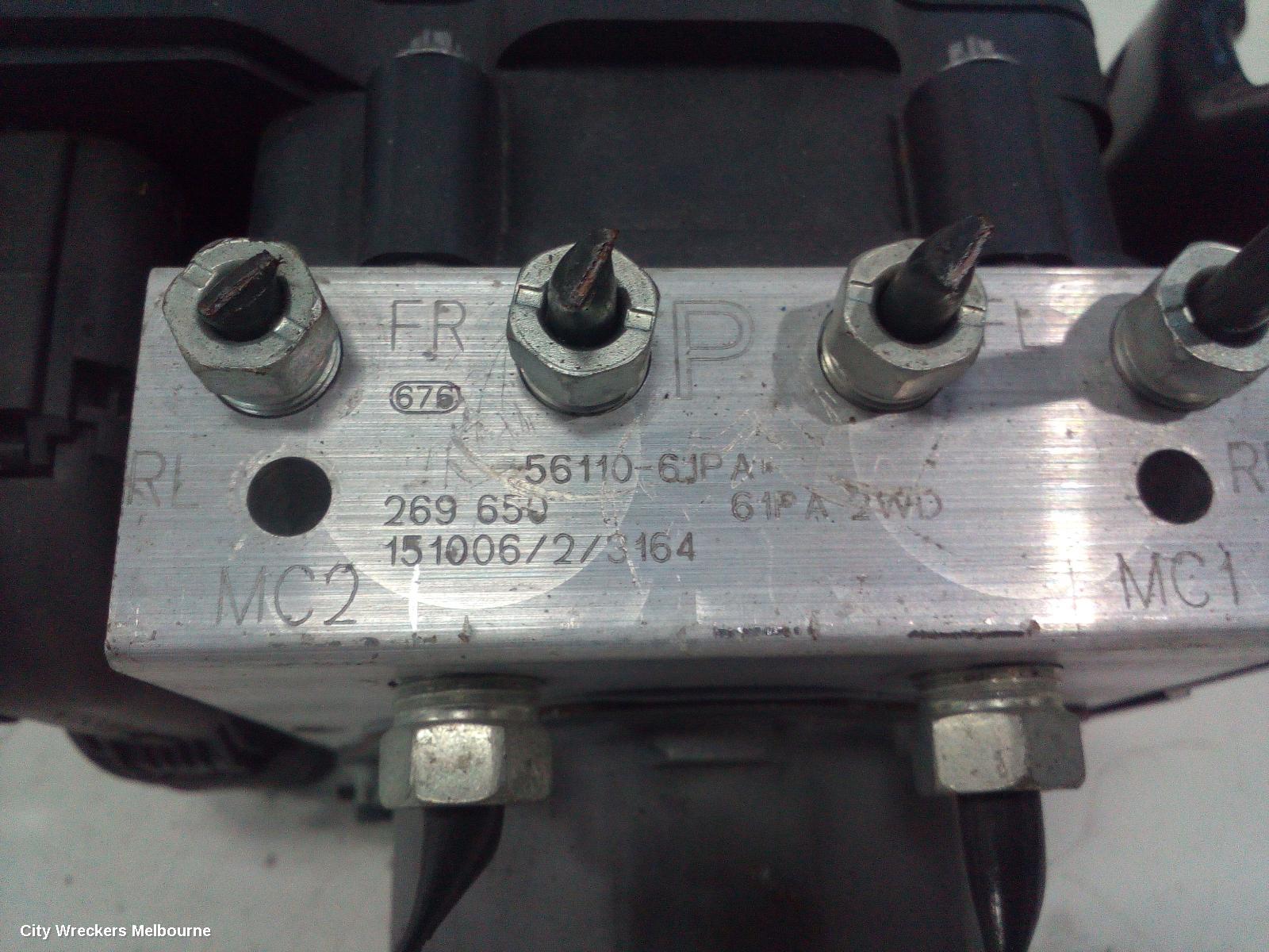 SUZUKI SWIFT ABS PUMP/MODULATOR, FZ, 08/2010 - 03/2017