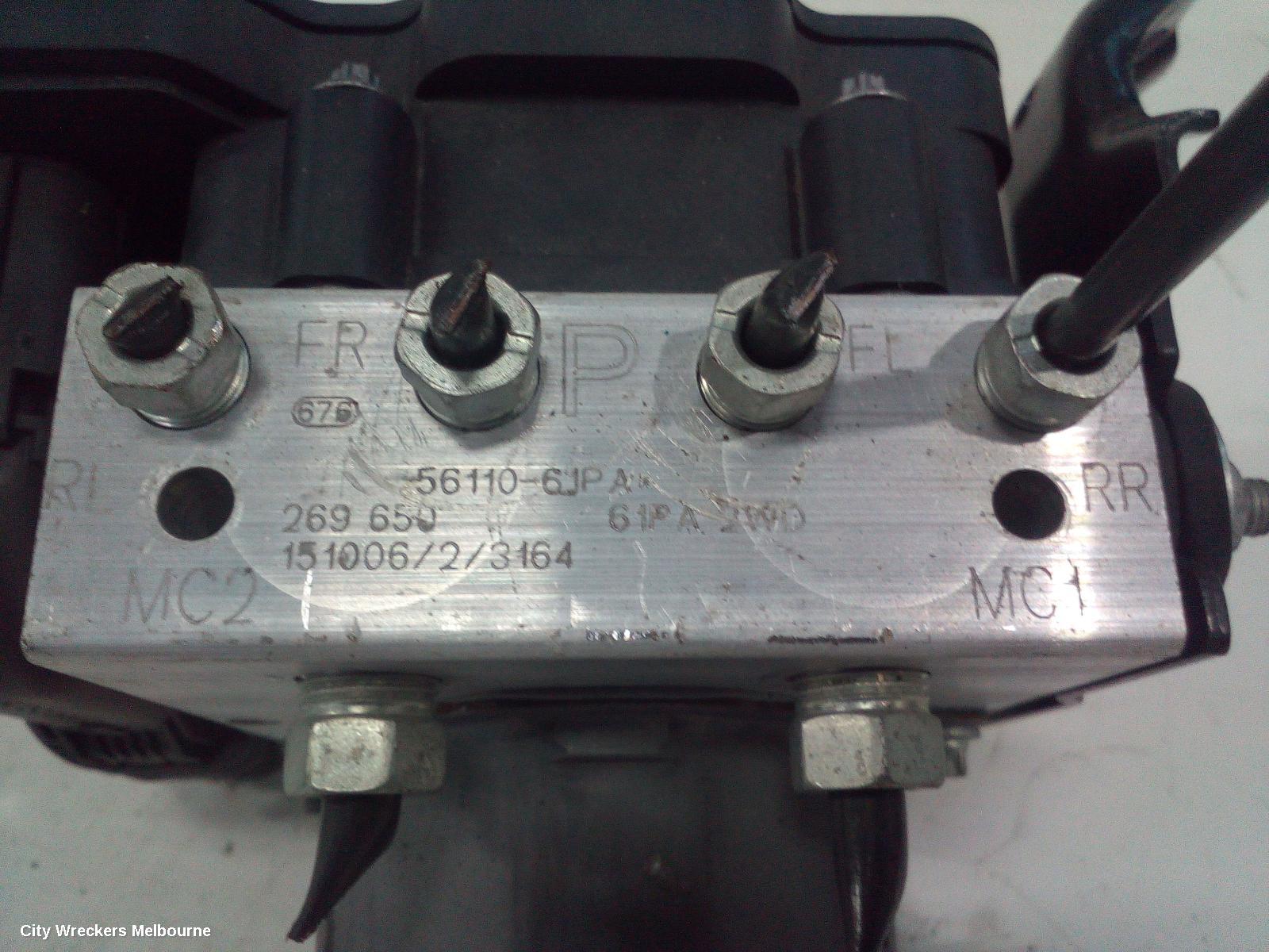 SUZUKI SWIFT ABS PUMP/MODULATOR, FZ, 08/2010 - 03/2017