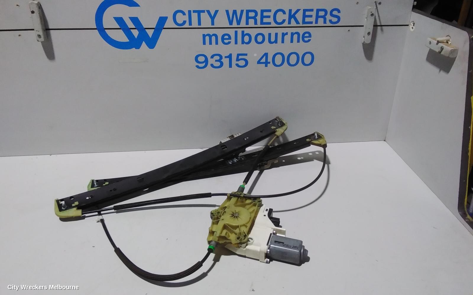 AUDI Q7 RIGHT REAR WND REG/MOTOR, 4L, 09/2006 - 08/2015