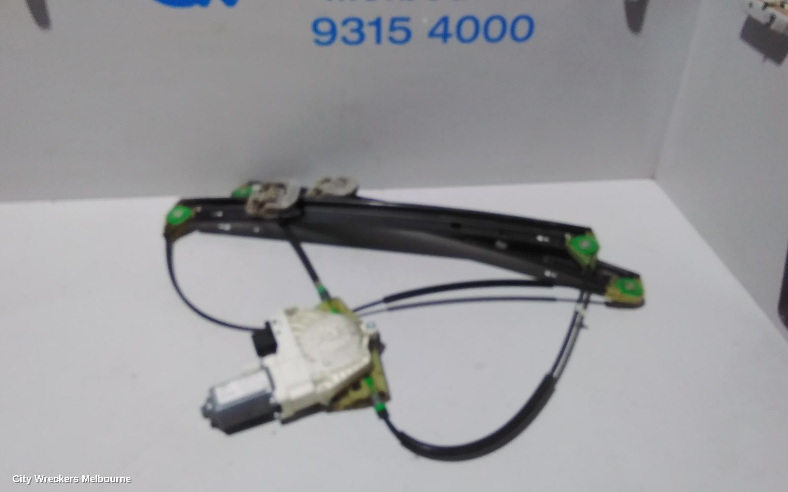 AUDI Q7 RIGHT REAR WND REG/MOTOR, 4L, 09/2006 - 08/2015