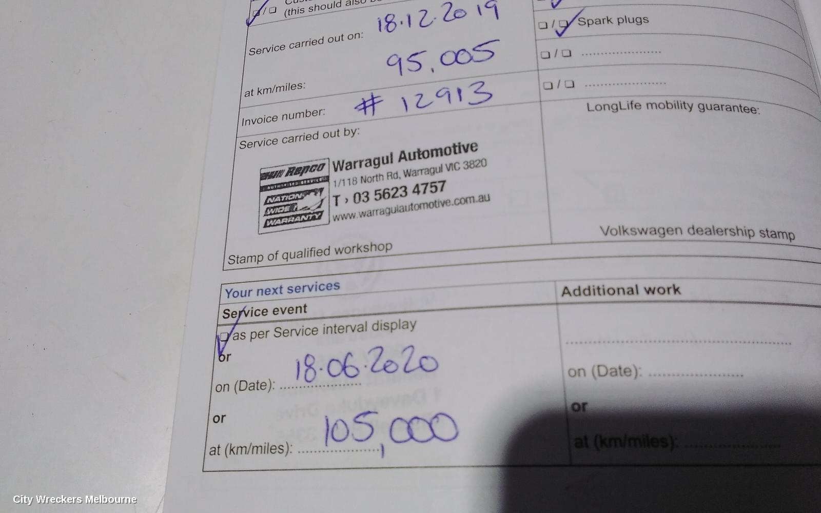 VOLKSWAGEN JETTA OWNERS HANDBOOK, 1B, PETROL, 02/2011 - 12/2017