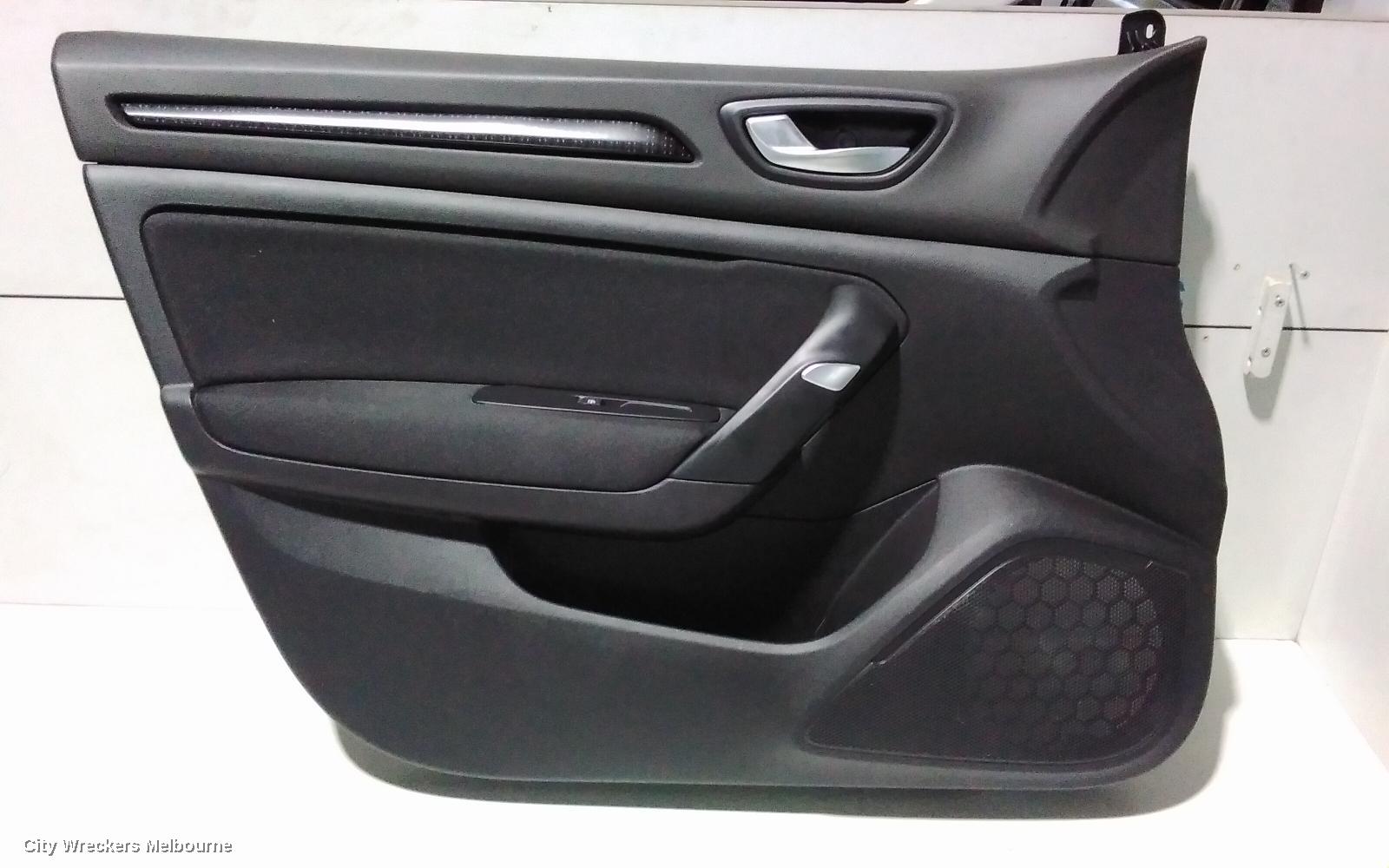 RENAULT MEGANE DOOR TRIM, LH FRONT, BFB/KFB, HATCH/WAGON, ZEN, CLOTH, 06/2016 - 02/2020