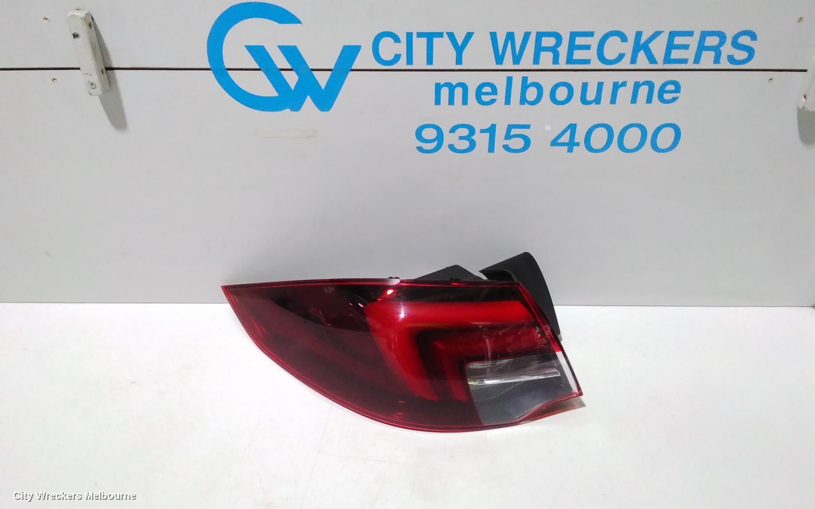 HOLDEN COMMODORE LEFT TAILLIGHT, ZB, HATCH, NON LED TYPE, 10/2017 - 12/2020
