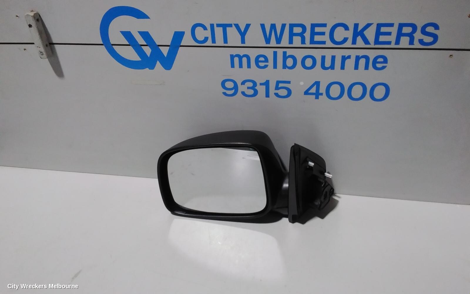 ISUZU DMAX LEFT DOOR MIRROR, MANUAL, RA, 10/2008 - 07/2012