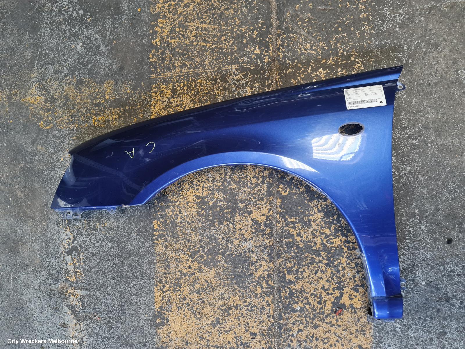 SUBARU IMPREZA LEFT GUARD, HATCH, 11/2002 - 08/2005