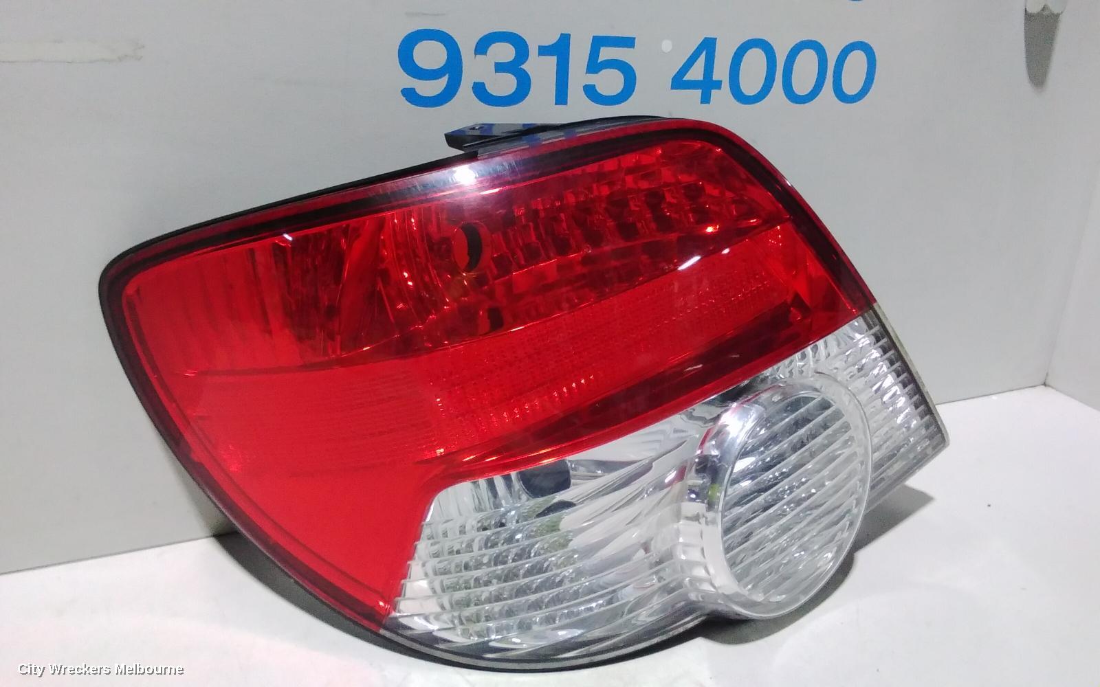 SUBARU IMPREZA LEFT TAILLIGHT, HATCH, 11/2002 - 08/2005
