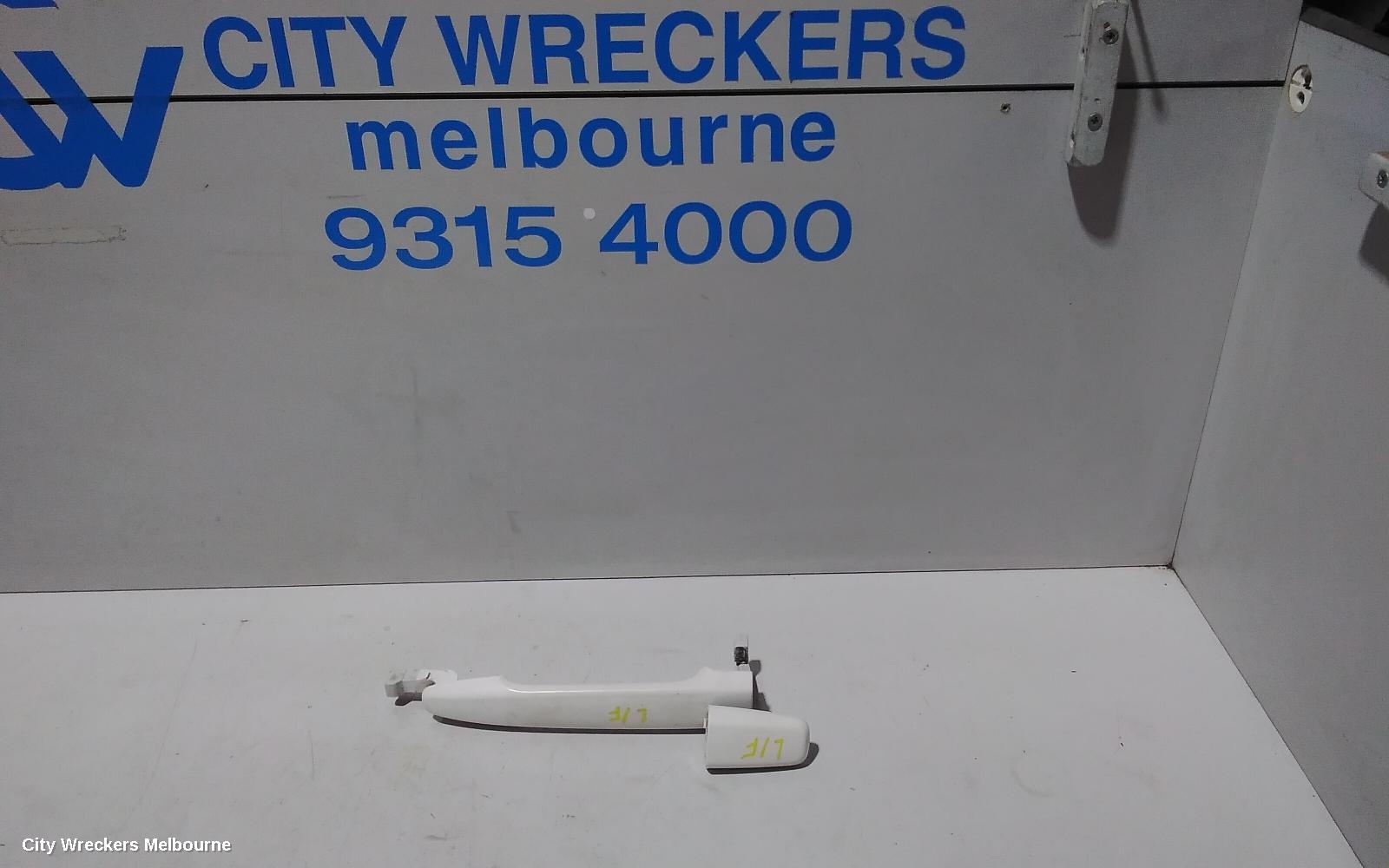 MITSUBISHI LANCER DOOR HANDLE, OUTER, LH FRONT/LH REAR, CJ, NON SMART KEYLESS ENTRY TYPE, 07/2007 - 10/2015