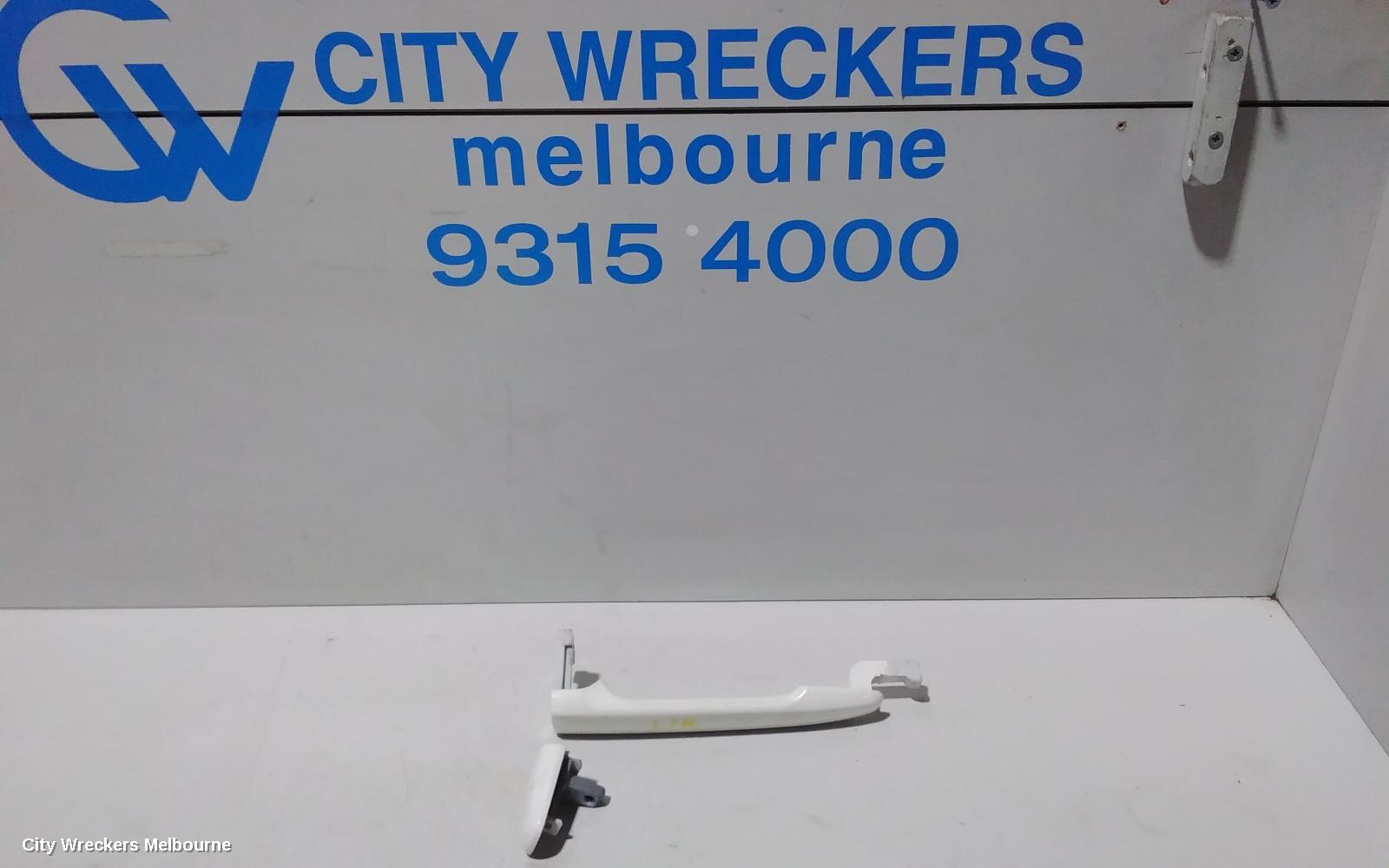 MITSUBISHI LANCER DOOR HANDLE, OUTER, LH FRONT/LH REAR, CJ, NON SMART KEYLESS ENTRY TYPE, 07/2007 - 10/2015