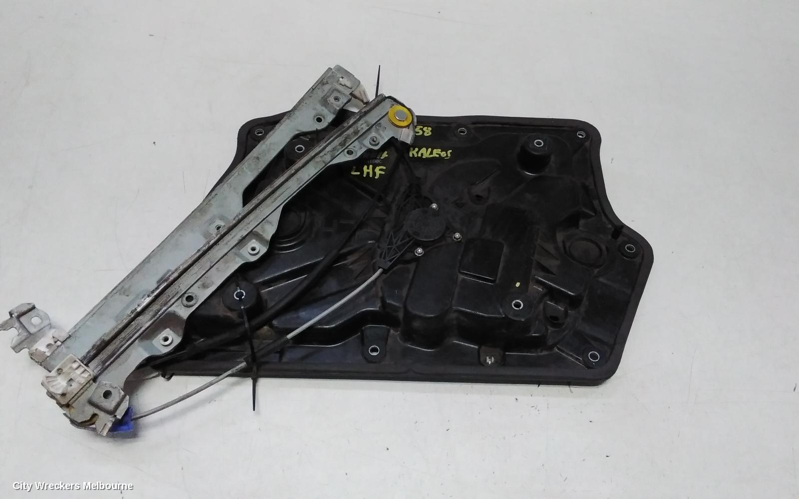 RENAULT KALEOS LEFT FRONT WINDOW REG/MOTOR, H45, DOOR REG ASSY (REG AND MOTOR), 09/2008 - 08/2013
