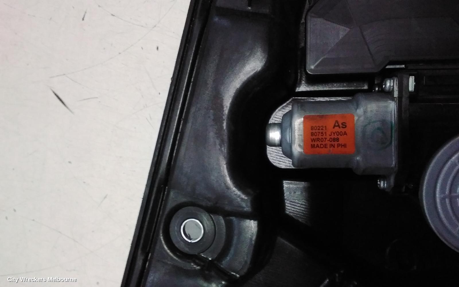 RENAULT KALEOS LEFT FRONT WINDOW REG/MOTOR, H45, DOOR REG ASSY (REG AND MOTOR), 09/2008 - 08/2013