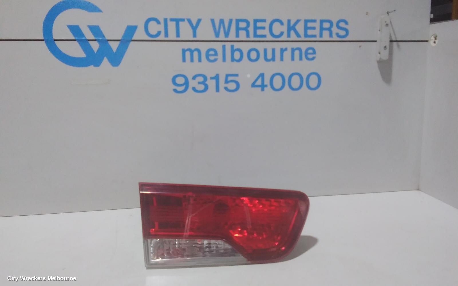 KIA CERATO REAR GARNISH, BOOTLID LAMP (LH SIDE), TD, COUPE/KOUP, NON LED TYPE, 07/2009 - 03/2013