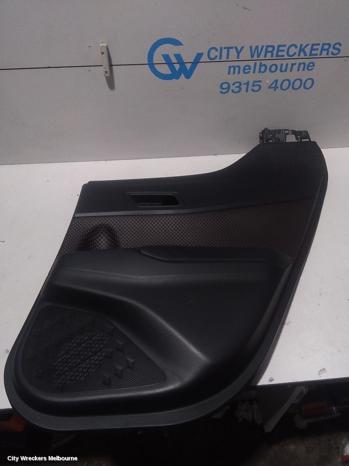 TOYOTA C-HR DOOR TRIM, RH REAR, GEN 1, 12/2016 ONWARDS