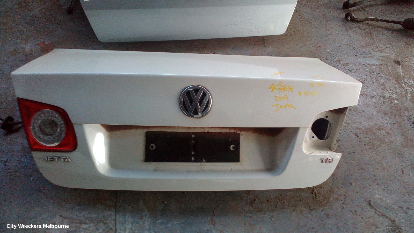 VOLKSWAGEN JETTA BOOTLID/TAILGATE, BOOTLID, 1KM, NON SPOILER TYPE, 02/2006 - 07/2011