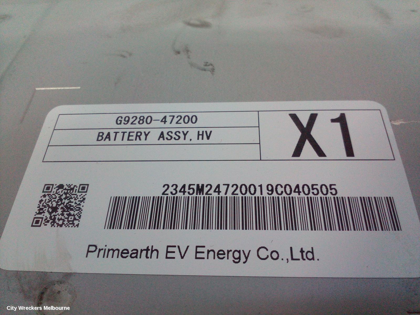 TOYOTA COROLLA BATTERY, 12V VOLT BATTERY, E210, 07/2018 ONWARDS