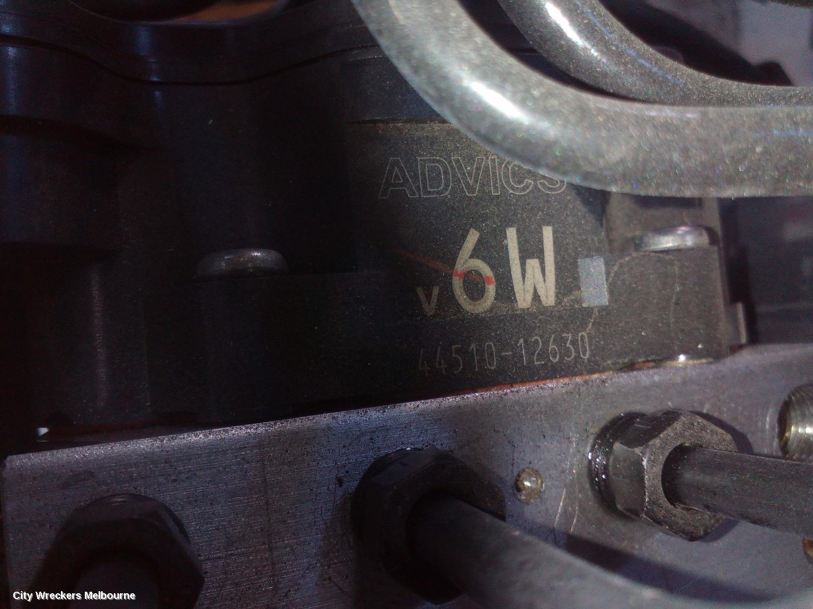 TOYOTA COROLLA ABS PUMP/MODULATOR, ZWE211R, HYBRID, P/N 4405012D90, 07/2018 ONWARDS