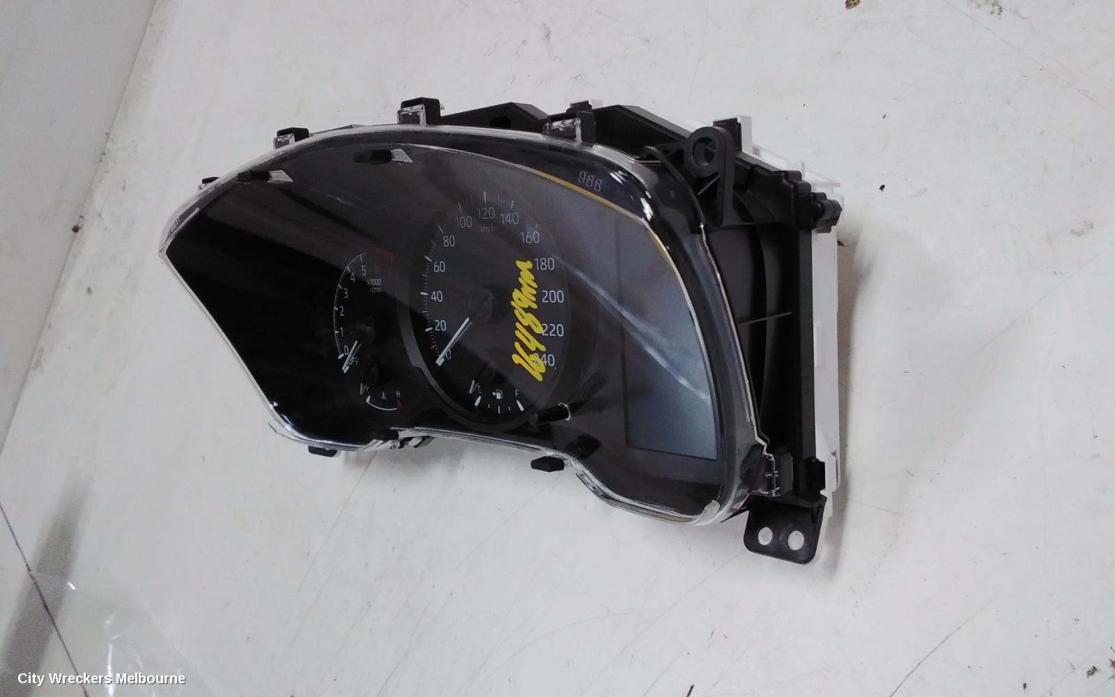 TOYOTA COROLLA INSTRUMENT CLUSTER, INSTRUMENT CLUSTER, AUTO T/M, HATCH, HYBRID, ASCENT SPORT/SX, ZWE211R, 07/2018 ONWARDS