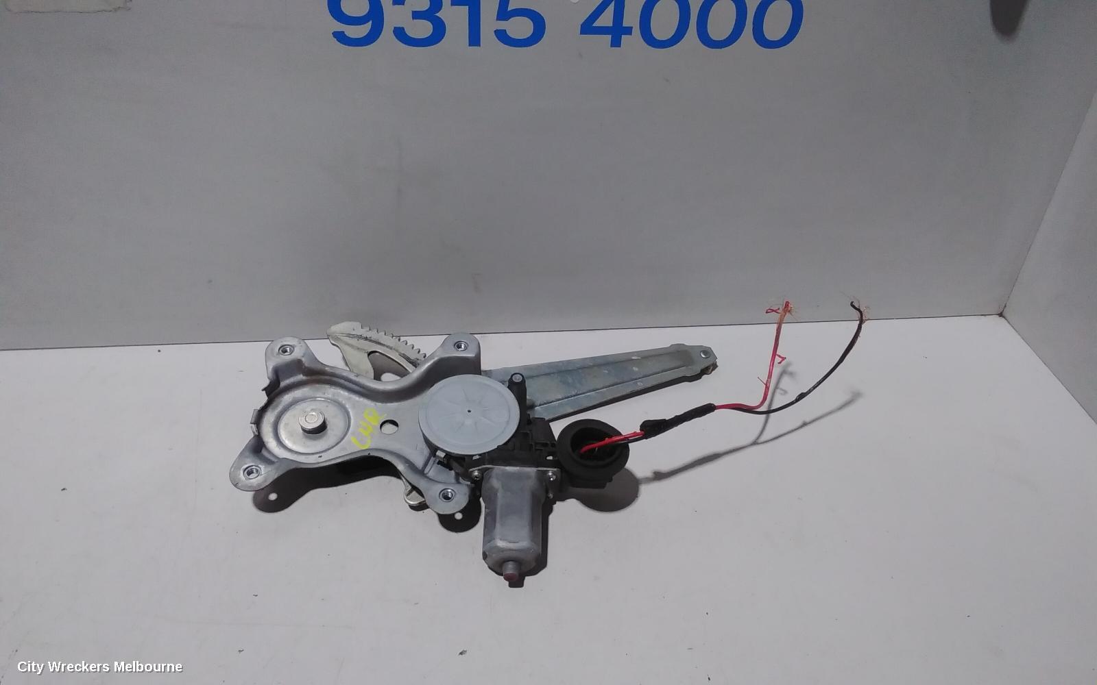 TOYOTA CAMRY LEFT REAR WND REG/MOTOR, ASV50/AVV50, POWER, 12/2011 - 10/2017