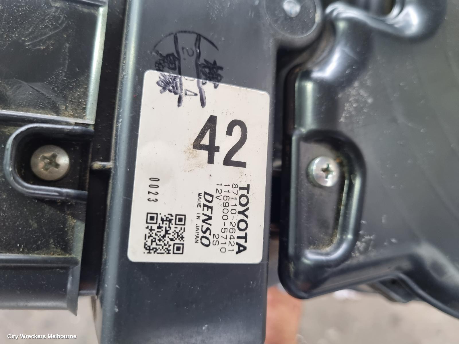 TOYOTA HIACE HEATER CORE/BOX, TRH/KDH, 03/2005 - 04/2019