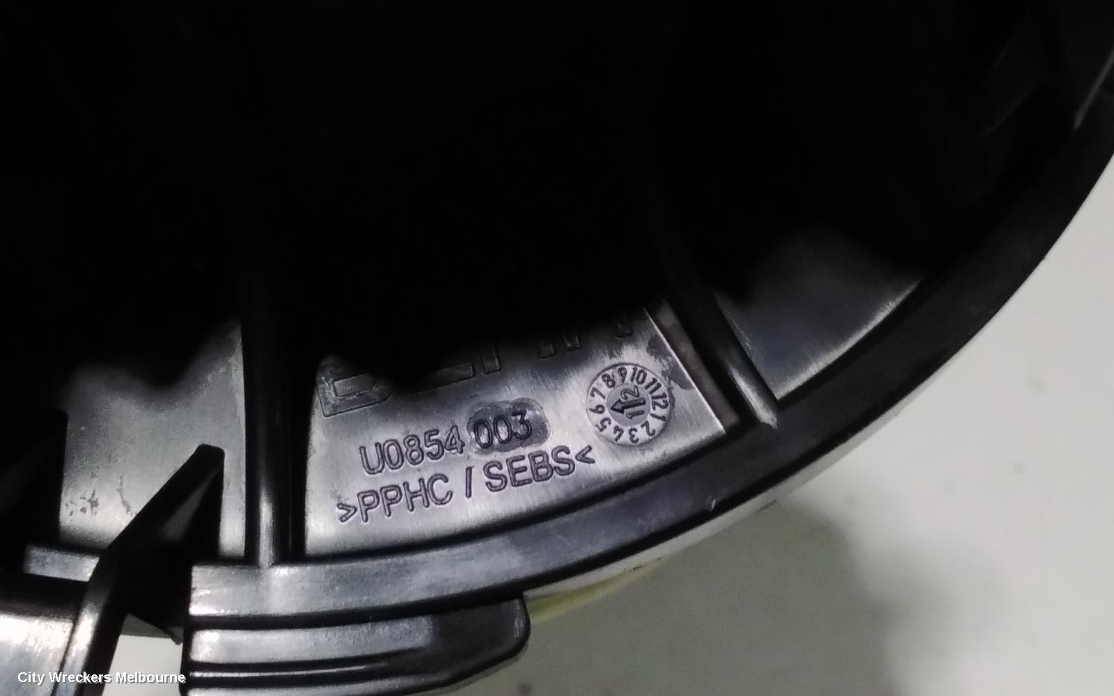 AUDI Q5 HEATER FAN MOTOR, 8R, 12/2008 - 07/2012
